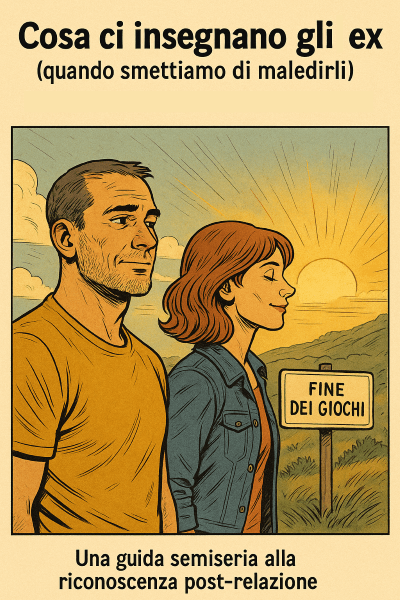 Cosa mi ha insegnato il mio/la mia ex? Più di quanto avrei voluto. Meno di quanto pensava. Eppure… oggi dico grazie. (e ti spiego perché)