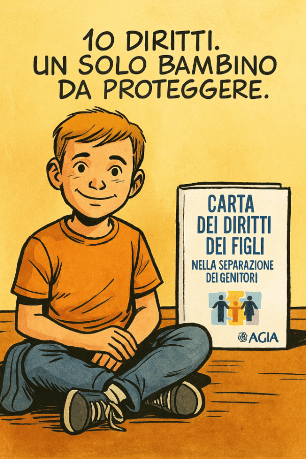 La Carta dei diritti dei figli che ogni genitore separato dovrebbe imparare a memoria (invece di usarli come scudi umani)