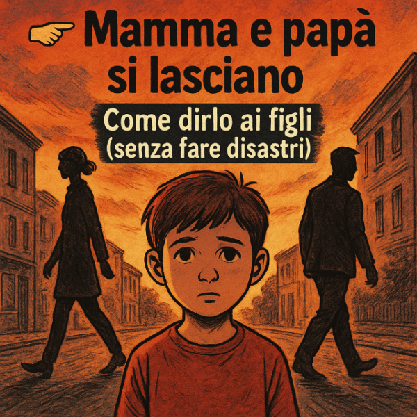 Mamma e papà si lasciano: guida pratica per dirlo ai figli nel modo giusto – PARTE 1