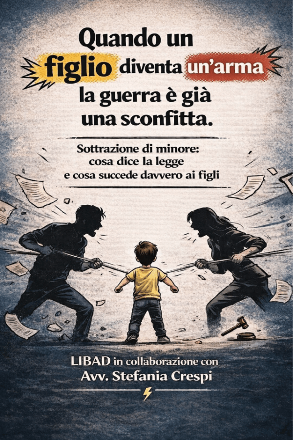 Quando un figlio diventa un’arma: la linea sottile tra conflitto e reato